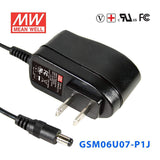 Mean Well GSM Series Power Supply 7.5v (6~32.4W) -  - powersupplymall.com
