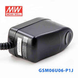 Mean Well GSM06U06 - P1J Power Supply 06W 6V - GSM06U06 - P1J - powersupplymall.com