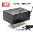 Mean Well GSM12U12 - P1J Power Supply 12W 12V - GSM12U12 - P1J - powersupplymall.com