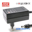 Mean Well GSM18E24 - P1J Power Supply 18W 24V - GSM18E24 - P1J - powersupplymall.com