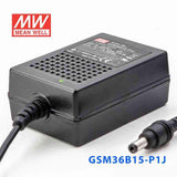 Mean Well GSM36B15 - P1J Power Supply 36W 15V - GSM36B15 - P1J - powersupplymall.com