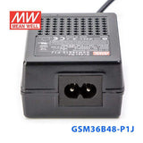 Mean Well GSM36B48P1J Power Supply 36W 48V - GSM36B48 - P1J - powersupplymall.com