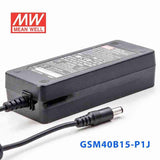 Mean Well GSM40B15 - P1J Power Supply 40W 15V - GSM40B15 - P1J - powersupplymall.com