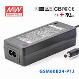 Mean Well GSM60B24 - P1J Power Supply 60W 24V - GSM60B24 - P1J - powersupplymall.com