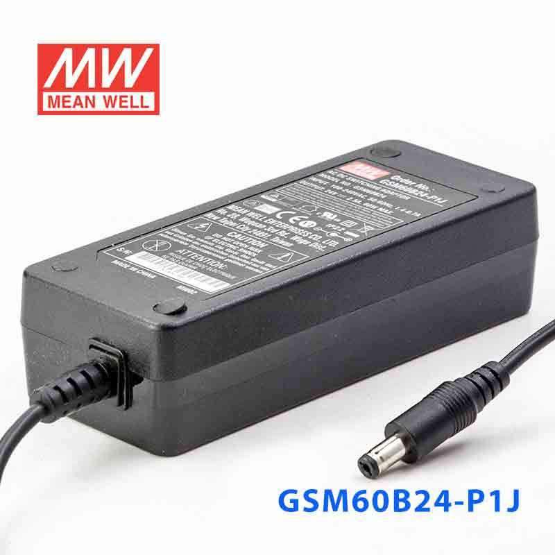 Mean Well GSM60B24 - P1J Power Supply 60W 24V - GSM60B24 - P1J - powersupplymall.com