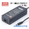 Mean Well GSM90B12 - P1M Power Supply 80W 12V - GSM90B12 - P1M - powersupplymall.com