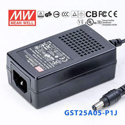 Mean Well GST25A05-P1J Power Supply 20W 5V 4A