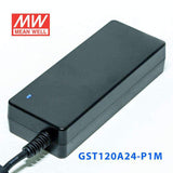 Mean Well GST120A24 - P1M AC - DC Single Output Desktop - GST120A24 - P1M - powersupplymall.com