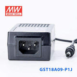 Mean Well GST18A09 - P1J Power Supply 18W 9V - GST18A09 - P1J - powersupplymall.com