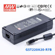 Mean Well GST220A20 - R7B Power Supply 220W 20V - GST220A20 - R7B - powersupplymall.com