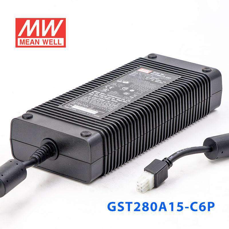 Mean Well GST280A15 - C6PPower Supply 255W 15V - GST280A15 - C6P - powersupplymall.com