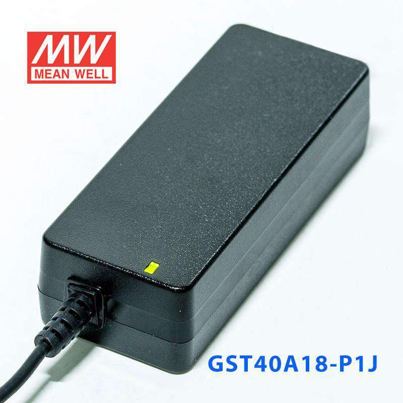 Mean Well GST40A18 - P1J Power Supply 40W 18V - GST40A18 - P1J - powersupplymall.com