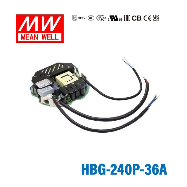 Mean Well HBG Series Power Supply 36V (100~240W) -  - powersupplymall.com