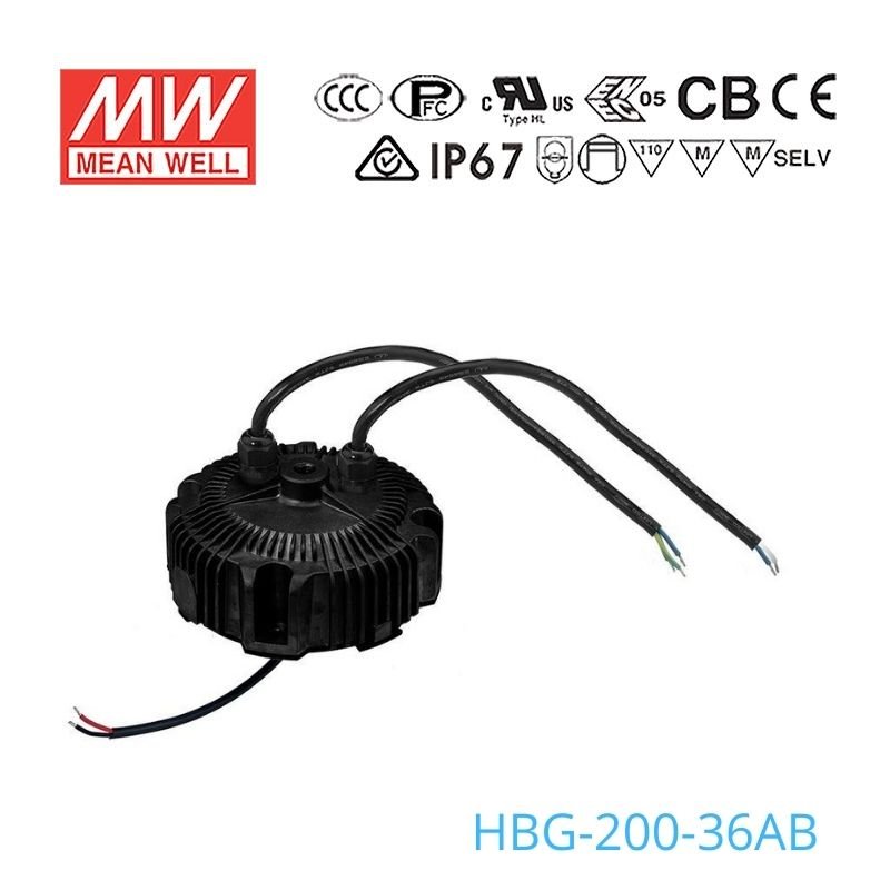 Mean Well HBG Series Power Supply 36V (100~240W) -  - powersupplymall.com