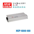 Mean Well HEP - 1000 - 100 Power Supply 1000W 100V - HEP-1000-100 - powersupplymall.com