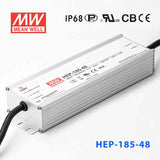 Mean Well HEP - 185 - 48 Power Supply 187.2W 48V - HEP - 185 - 48 - powersupplymall.com
