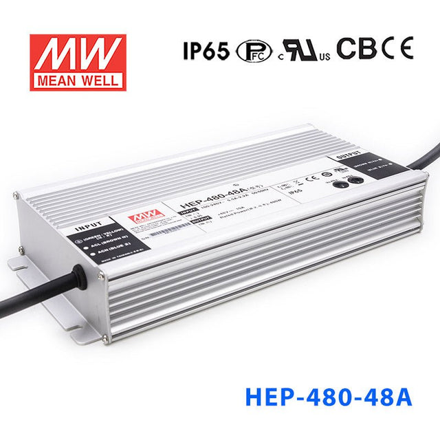 Mean Well HEP - 480 - 48 Power Supply 321.6W 48V - HEP - 480 - 48 - powersupplymall.com