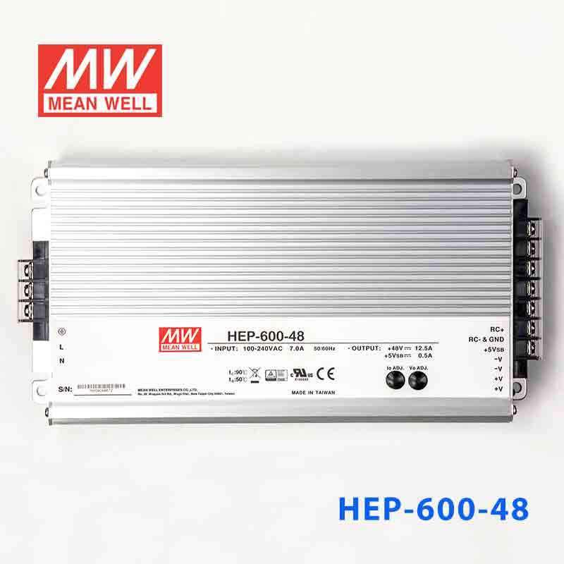 Mean Well HEP - 600 - 48 Power Supply 600W 48V - HEP - 600 - 48 - powersupplymall.com