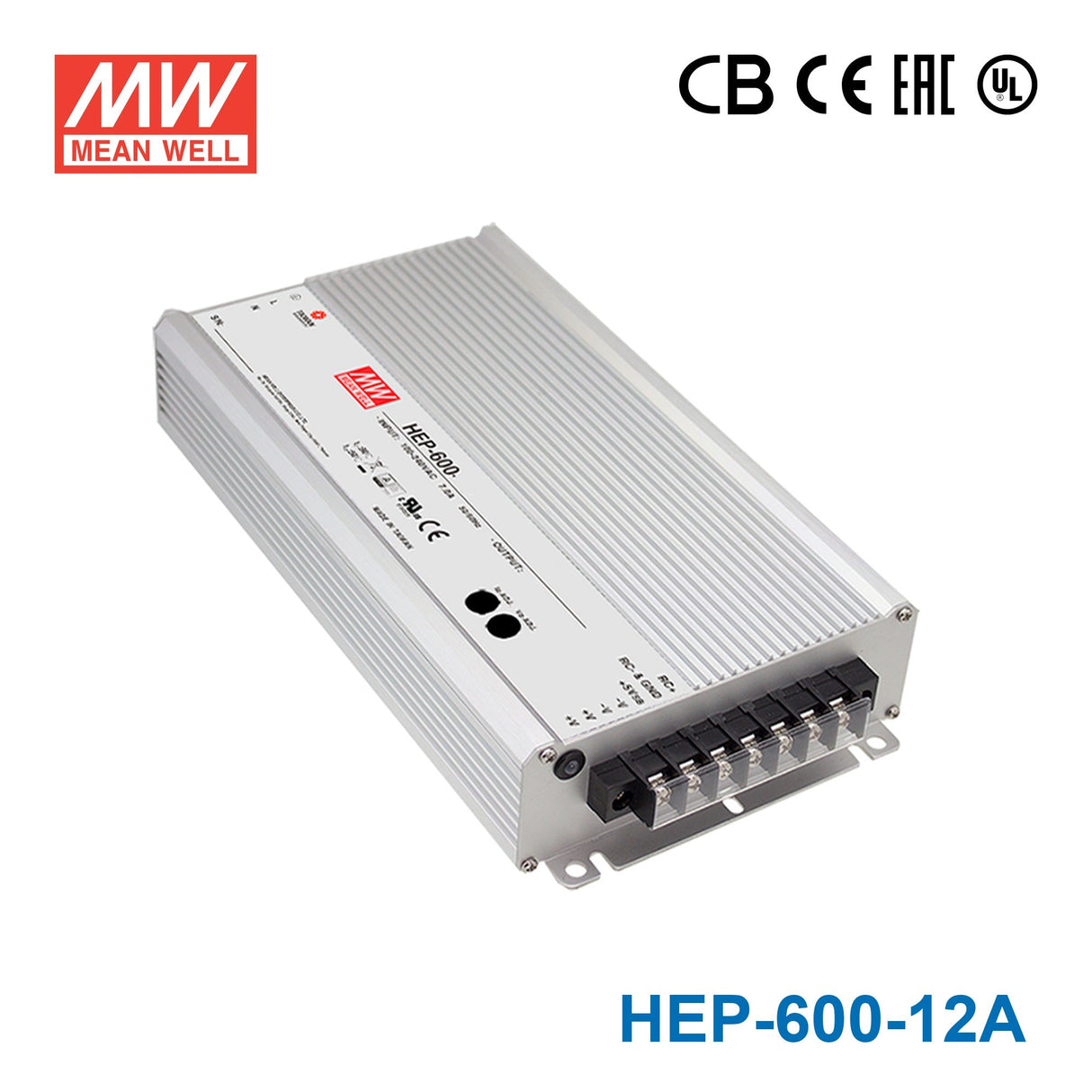 Mean Well HEP Series Power Supply 12V(100~600W) -  - powersupplymall.com