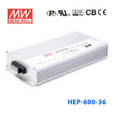 Mean Well HEP Series Power Supply 36V(100~600W) -  - powersupplymall.com