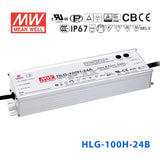 Mean Well HLG - 100H - 24B Power Supply 100W 24V - Dimmable - HLG - 100H - 24B - powersupplymall.com