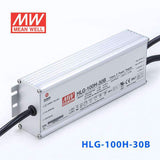 Mean Well HLG - 100H - 30B Power Supply 100W 30V - Dimmable - HLG-100H-30B - powersupplymall.com