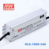 Mean Well HLG - 100H - 54A Power Supply 100W 54V - Adjustable - HLG-100H-54A - powersupplymall.com