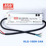 Mean Well HLG - 100H - 54A Power Supply 100W 54V - Adjustable - HLG-100H-54A - powersupplymall.com