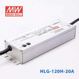 Mean Well HLG - 120H - 20A Power Supply 120W 20V - Adjustable - HLG-120H-20A - powersupplymall.com