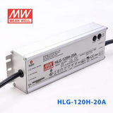 Mean Well HLG - 120H - 20A Power Supply 120W 20V - Adjustable - HLG-120H-20A - powersupplymall.com