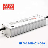 Mean Well HLG-120H-C1400A Power Supply 151.2W 1400mA - Adjustable - HLG-120H-C1400A - powersupplymall.com