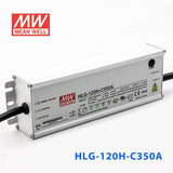 Mean Well HLG-120H-C350A Power Supply 150.5W 350mA - Adjustable - HLG-120H-C350A - powersupplymall.com
