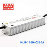 Mean Well HLG-120H-C350A Power Supply 150.5W 350mA - Adjustable - HLG-120H-C350A - powersupplymall.com