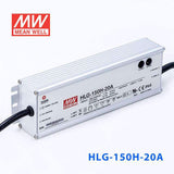 Mean Well HLG - 150H - 20A Power Supply 150W 20V - Adjustable - HLG-150H-20A - powersupplymall.com