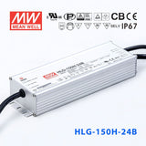 Mean Well HLG - 150H - 24AB Power Supply 150W 24V - Adjustable and Dimmable - HLG - 150H - 24AB - powersupplymall.com