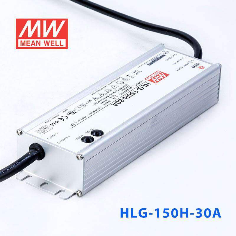 Mean Well HLG - 150H - 30A Power Supply 150W 30V - Adjustable - HLG - 150H - 30A - powersupplymall.com