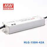 Mean Well HLG-150H-42A Power Supply 150W 42V - Adjustable 3.6A - HLG-150H-42A - powersupplymall.com