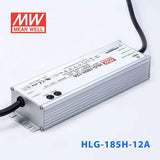 Mean Well HLG-185H-12A Power Supply 156W 12V - Adjustable 13A - HLG-185H-12A - powersupplymall.com