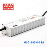 Mean Well HLG - 185H - 15A Power Supply 172.5W 15V - Adjustable - HLG-185H-15A - powersupplymall.com