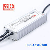 Mean Well HLG - 185H - 20B Power Supply 185W 20V - Dimmable - HLG-185H-20B - powersupplymall.com