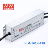 Mean Well HLG-185H-24B Power Supply 185W 24V- Dimmable 7.8A - HLG-185H-24B - powersupplymall.com