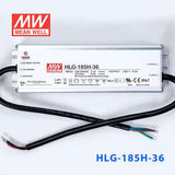 Mean Well HLG - 185H - 36 Power Supply 185W 36V - HLG - 185H - 36 - powersupplymall.com