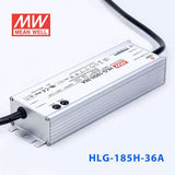 Mean Well HLG - 185H - 36A Power Supply 185W 36V - Adjustable - HLG-185H-36A - powersupplymall.com