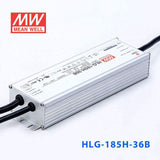 Mean Well HLG - 185H - 36B Power Supply 185W 36V - Dimmable - HLG-185H-36B - powersupplymall.com