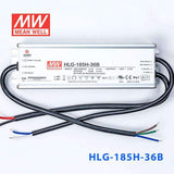 Mean Well HLG - 185H - 36B Power Supply 185W 36V - Dimmable - HLG - 185H - 36B - powersupplymall.com
