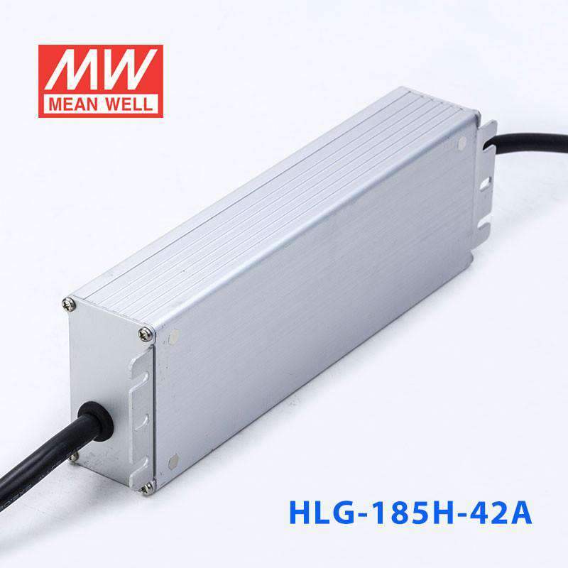 Mean Well HLG - 185H - 42A Power Supply 185W 42V - Adjustable - HLG - 185H - 42A - powersupplymall.com