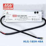 Mean Well HLG-185H-48A Power Supply 185W 48V - Adjustable 3.9A - HLG-185H-48A - powersupplymall.com