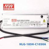 Mean Well HLG - 185H - C1050A Power Supply 199.5W 1050mA - Adjustable - HLG-185H-C1050A - powersupplymall.com