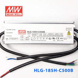 Mean Well HLG - 185H - C500B Power Supply 200W 500mA - Dimmable - HLG-185H-C500B - powersupplymall.com