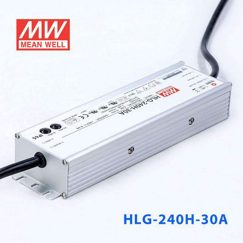 Mean Well HLG - 240H - 30A Power Supply 240W 30V - Adjustable - HLG-240H-30A - powersupplymall.com